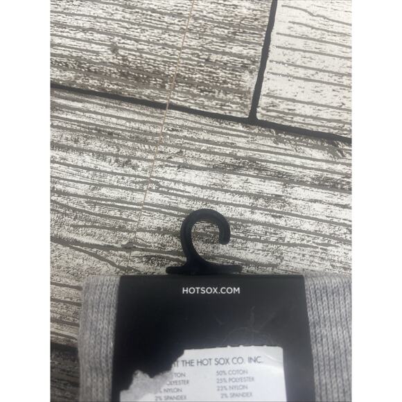 Hotsox Mens Police Socks, Sweatshirt Grey Heather, 1 Pair, Mens Shoe 6-12.5 {23} - Picture 7 of 8